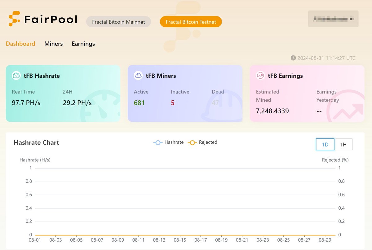 🌟FairPool is Now Live on Fractal Testnet!

We're excited to announce that FairPool, the public mining pool created by #UniSat developers, is officially live on #Fractal testnet! 🎉

FairPool is set to drive long-term development and testing on the Fractal mainnet, with a sharp