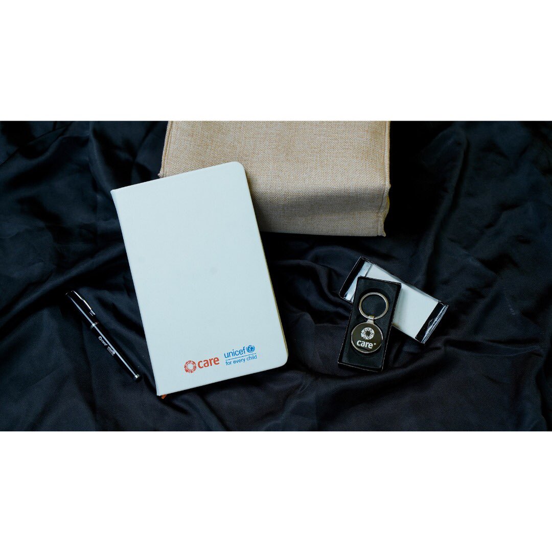 SAPComms's tweet photo. ✨ Grateful to Care International for trusting SAP Communications with their customized branded souvenirs! ✨ We were hired to create a range of customized items, including stylish jute bags, mugs, metal pens, key chains, and notebook diaries. https://t.co/J7z0bdX59H