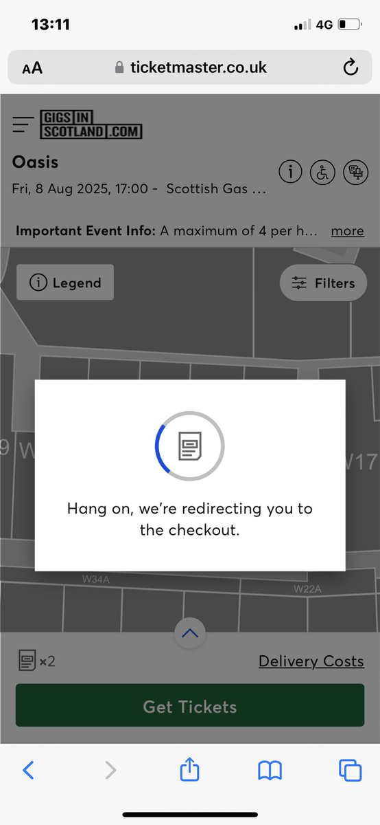 Queued for FOUR HOURS - put the tickets in my basket, to then be told that I can’t get them?! Why <a href="/TicketmasterUK/">ticketmasteruk</a> - absolutely horrendous experience.