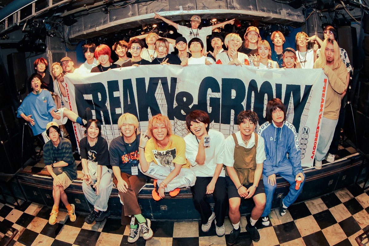 2024.8.31(土) 新宿LOFT &amp; BAR
FREAKY &amp; GROOVY PARTY

最高の1日になりました🔥
ご来場ありがとうございました！