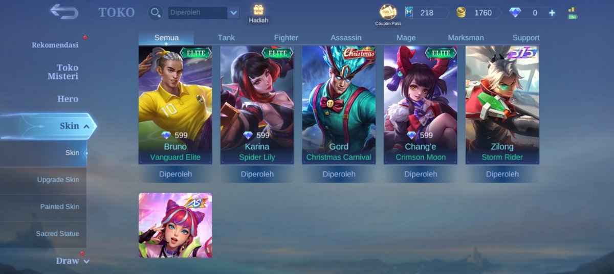 testa669's tweet image. wts akun ml receh "monsep alkos"

price 10K

#Zonajajan 
#ZonaBA