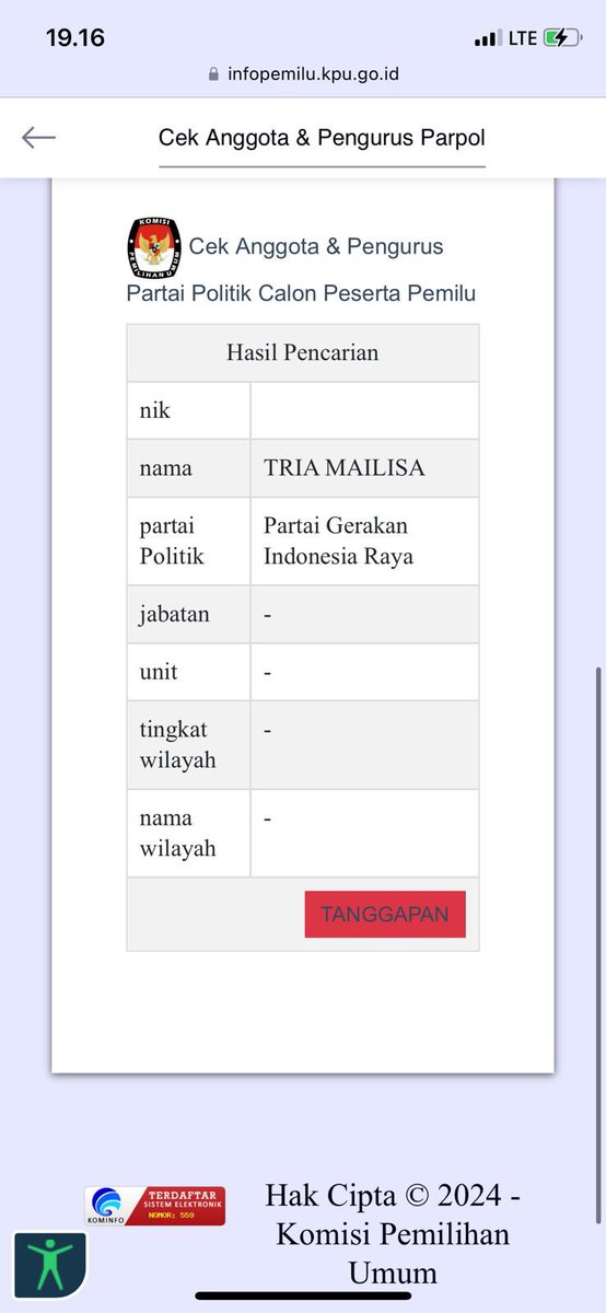 sumpah kesel bangettt!!! tbtb nama gue ada diparpol,gue mau ngelamar kerja juga kehalang jadinya, mana mau ikut cpns lagi😭