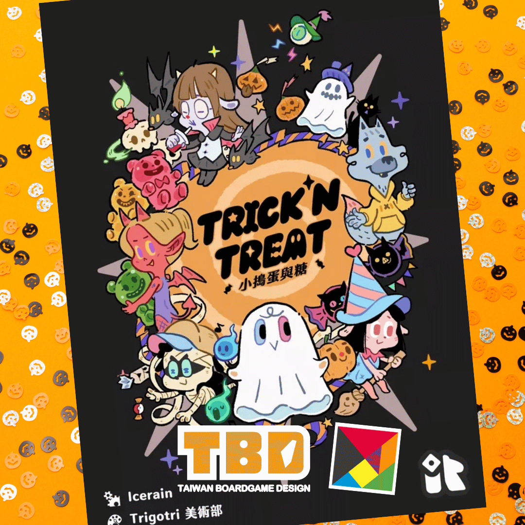 Essen is coming! 
Our new game, from Icerain Games, Trick'n Treat is coming, too!
#Essen #Spiel24
<a href="/iceraingames/">Iceraingames</a> <a href="/pokichen/">Poki Chen</a> <a href="/smooxchen/">Smoox✈️TGM25Fall 🇯🇵 J-05</a> <a href="/Cluelessgamestw/">Cluelessgames</a>