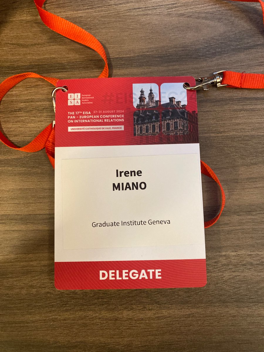 It was great to spend a few days in Lille at the EISA Pan-European Conference on spaces, styles, and struggles in International relations. I joined a panel on "Styles of Legality", where I spoke about the topic in relation to the practice of the International Court of Justice.