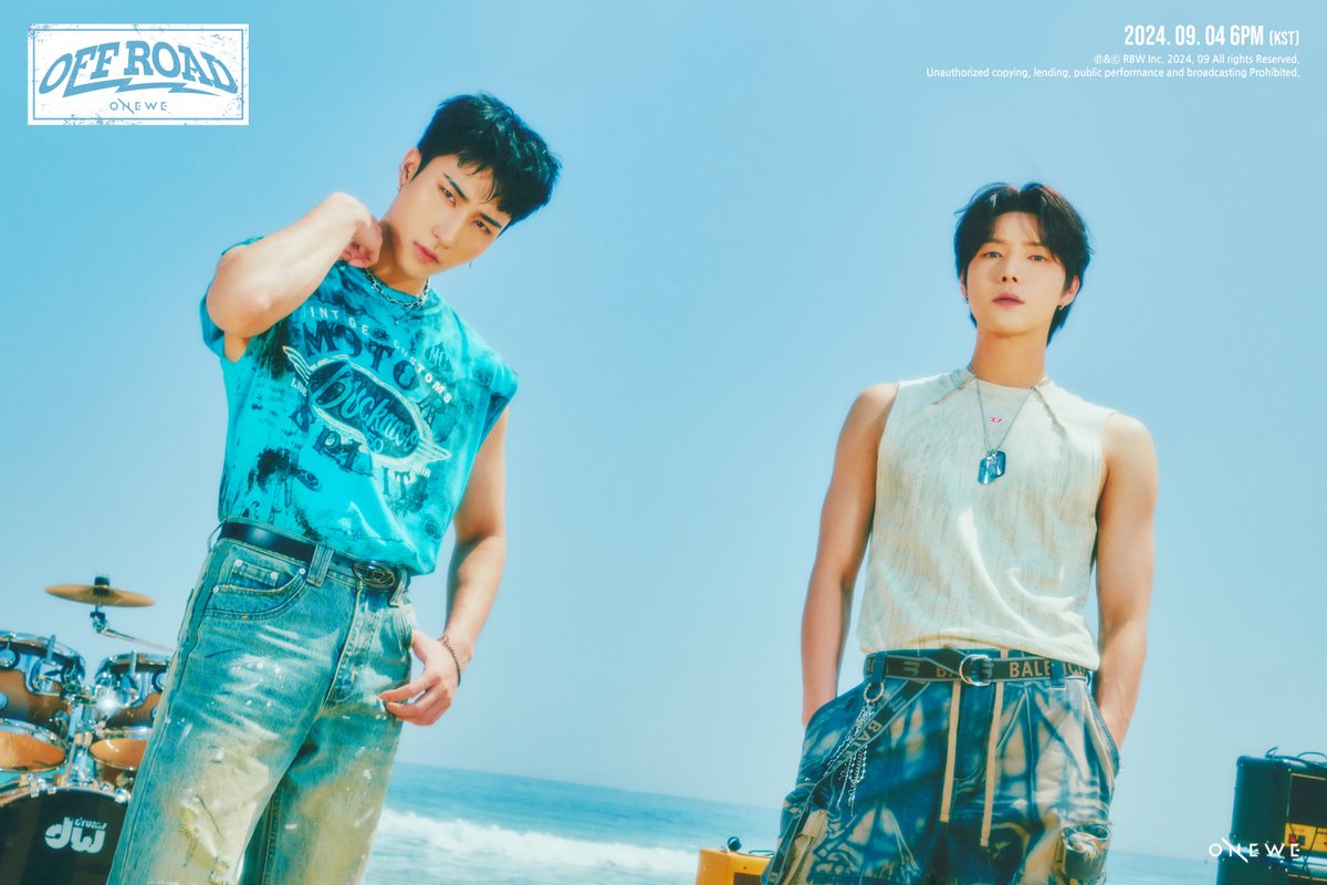 official_ONEWE's tweet photo. [#ONEWE] 

ONEWE Digital Single 
[OFF ROAD]

✨ SPECIAL UNIT TEASER ✨

2024.09.04 6PM (KST) RELEASE✔

#원위 #OFF_ROAD https://t.co/gkmiRRWLP8