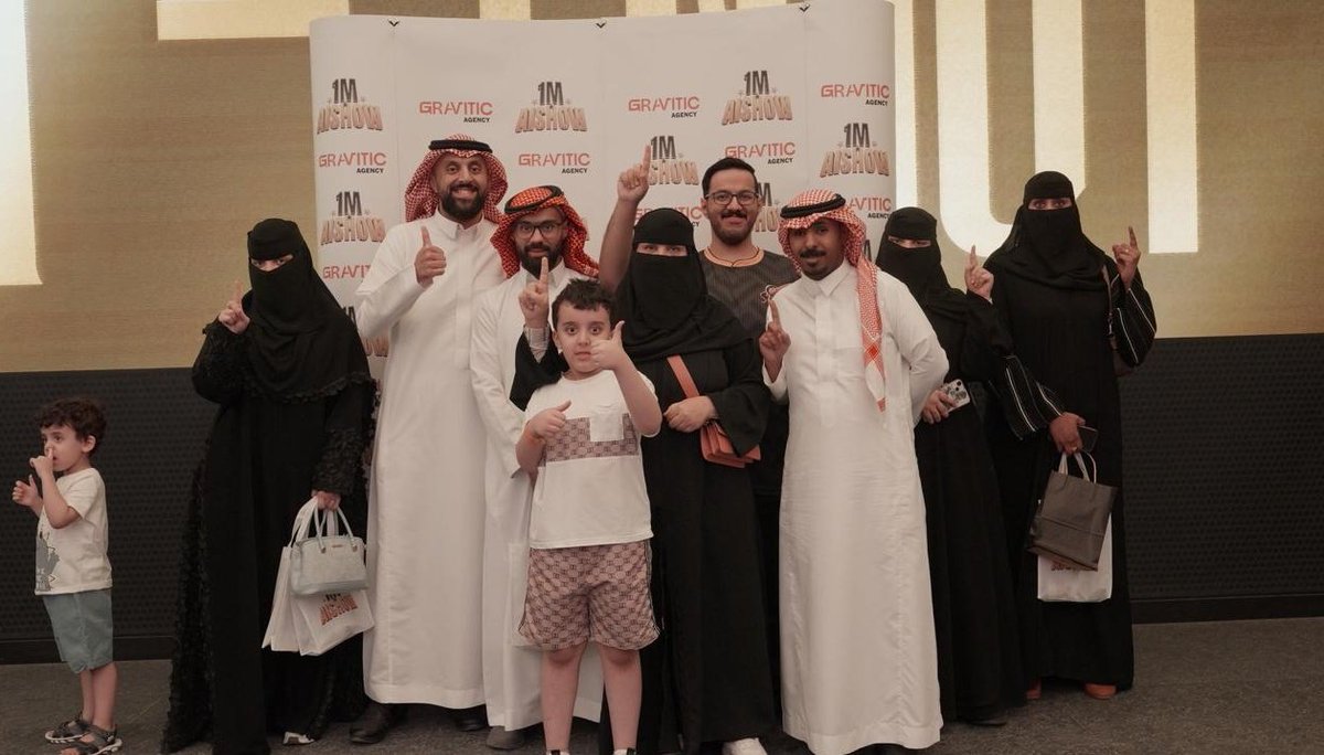 المليوني زعزع ‎#AiShow_1M 🇸🇦 tweet media
