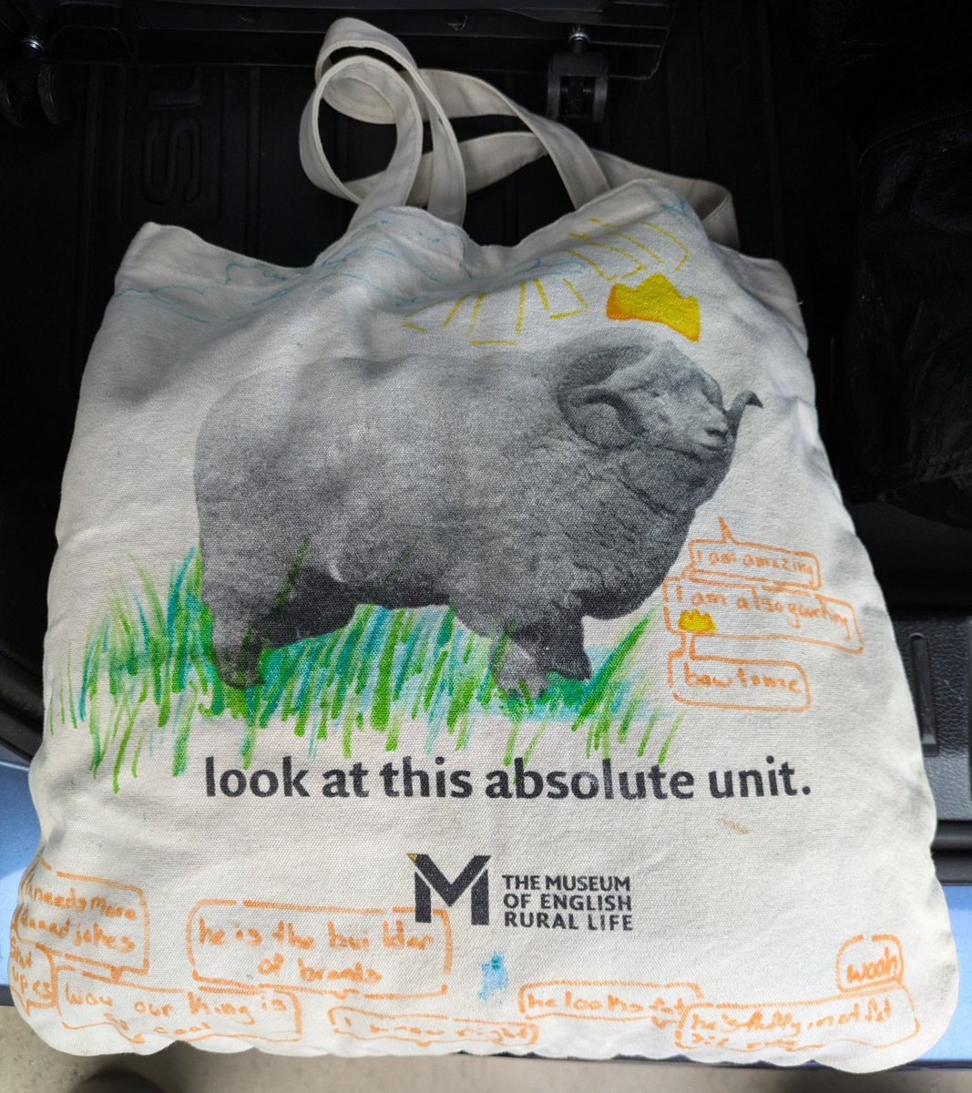 MAndonucci's tweet photo. Hey @TheMERL this is what happens when an art student likes your merch. https://t.co/cay7Qk9cX6