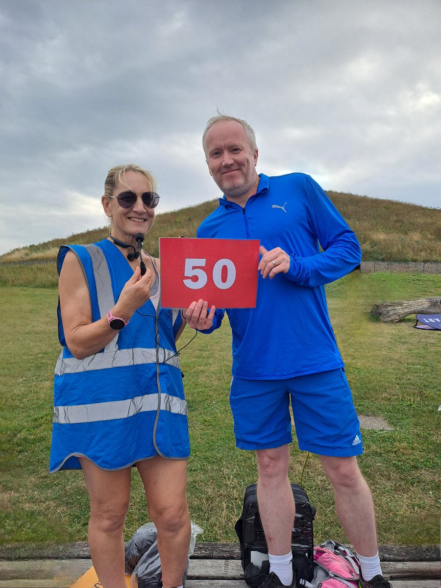 Today's RD Catherine with our 50 milestoner!