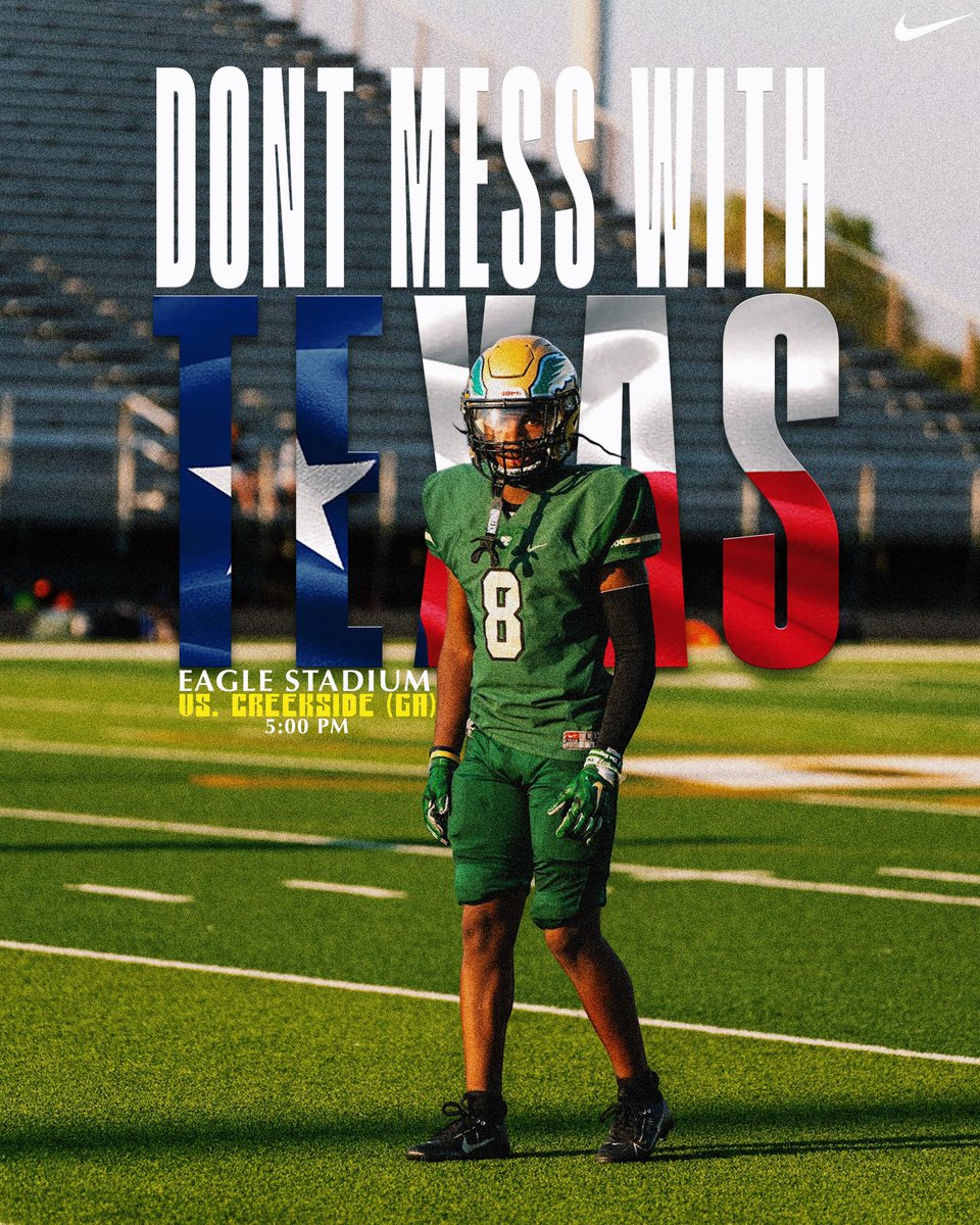 Don’t Mess With Texas. 😤

#TexasVsGeorgia // #DeSotoU