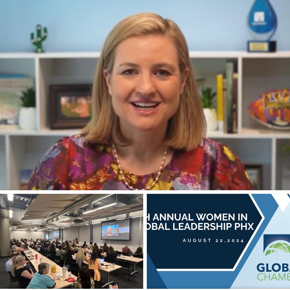 Global Chamber Phoenix (@globalchamphx) on Twitter photo Mayor Kate Gallego kicked off the Global Chamber 8th Annual Women in Global Leadership PHX by Global Chamber Phoenix <a href="/GlobalChamPHX/">Global Chamber Phoenix</a> #womeninleadership #globalleadership
Watch the Mayor’s thoughtful introduction: youtu.be/_1U6nCoVQbY?si… Mayor Kate Gallego kicked off the Global Chamber 8th Annual Women in Global Leadership PHX by Global Chamber Phoenix <a href="/GlobalChamPHX/">Global Chamber Phoenix</a> #womeninleadership #globalleadership
Watch the Mayor’s thoughtful introduction: youtu.be/_1U6nCoVQbY?si…