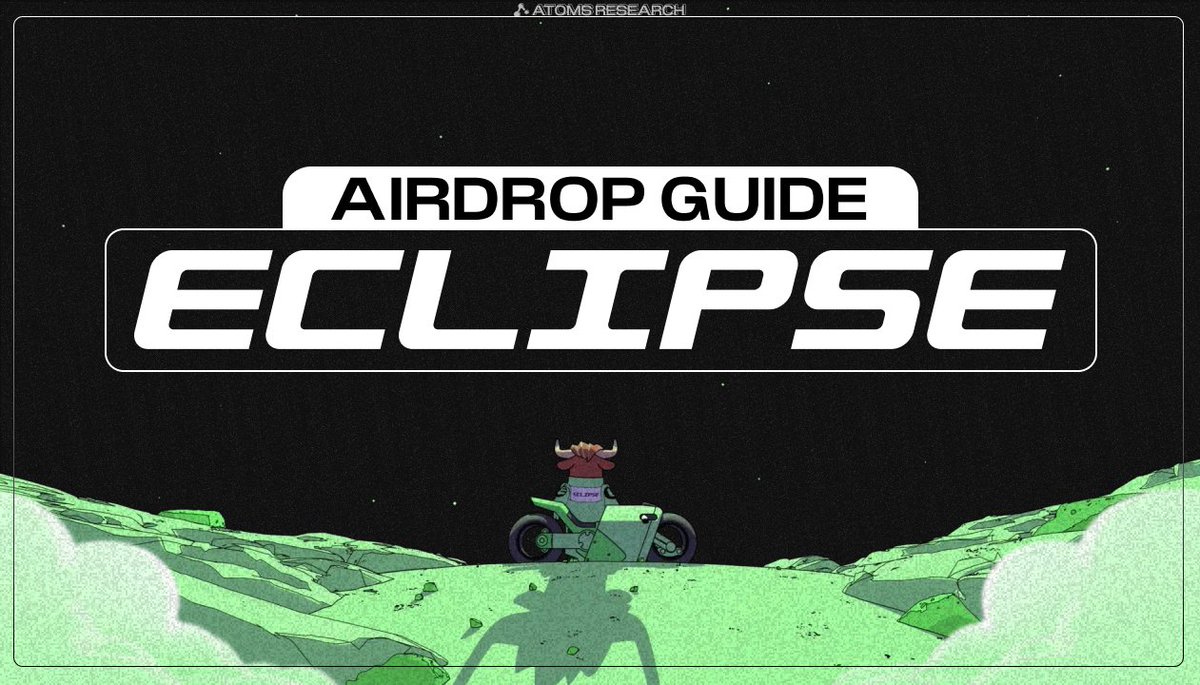 atoms_res's tweet photo. ⚡ Eclipse: Ultimate Airdrop Guide

✅ Mainnet Edition

Recently @EclipseFND launched a mainnet for builders

🔔 Reminder: Eclipse raised $65M from Polychain Capital and others

Here are the available interactions 👇 https://t.co/aIkvibw5kS