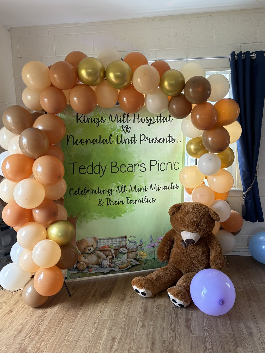 SFH charity have utilised public donations by funding entertainers and refreshments for a teddy bears picnic organised by NICU. The event is to support and bring together patients and families that have/are being supported by the department <a href="/SFHFT/">Sherwood Forest Hospitals NHS FT</a> <a href="/SfhNICU/">💜SfhNICU💜</a>