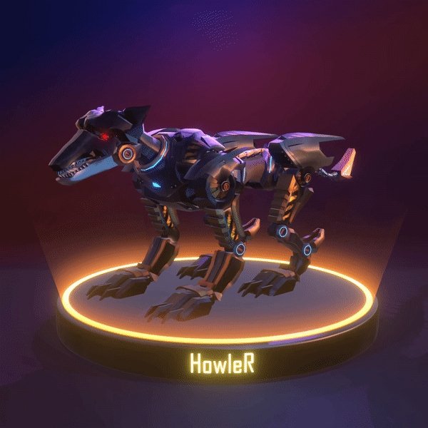 naevio3d's tweet photo. setting up my @saintz_app membership tiers. Howler is the first 3d model I did (2010), so since I'll be making mecha, and cyberpunk themed 3d printable models, I'll make howler as welcome 3d model for members. #tezos #saintz #blender3d https://t.co/FqZYAEs110