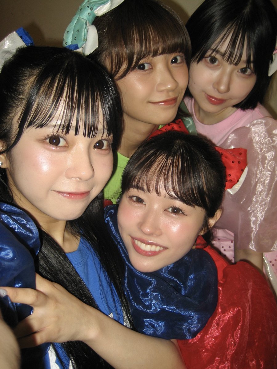 📸✨ ❤️佐野愛花 @aika_cs1126 💚板倉可奈 @kana_cs1111 💙増田彩乃