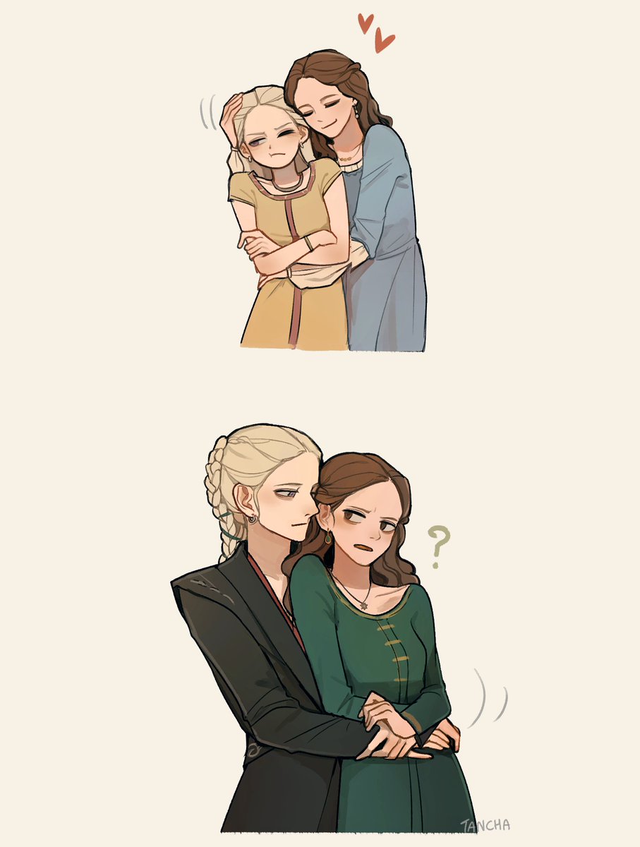 hug💕 #rhaenicent