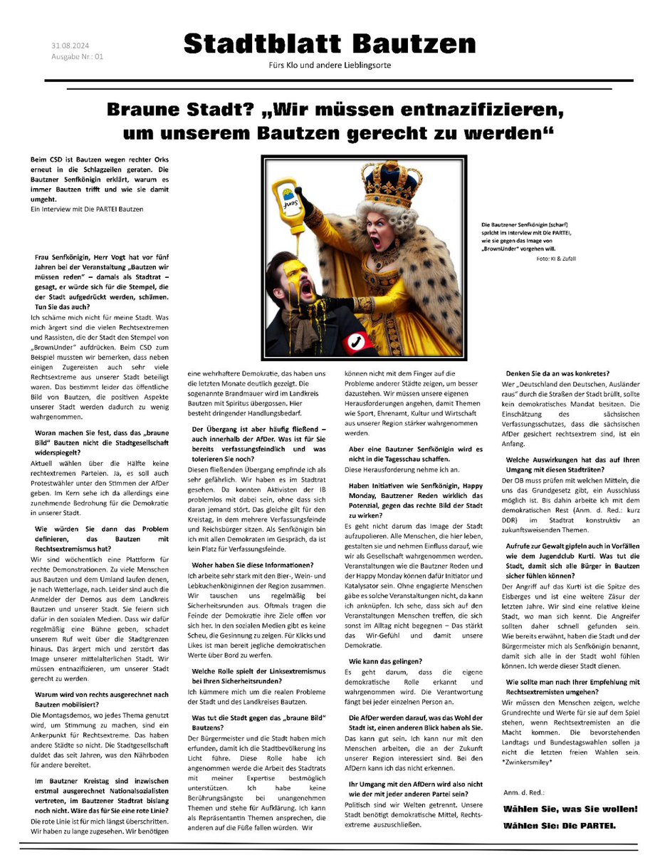 #Bautzen #Senfkoenigin #2024