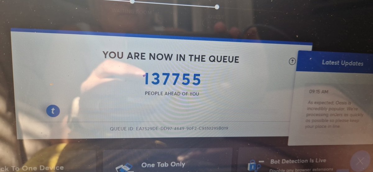😯🙈 may be a while #oasis #tickets #Ticketmaster