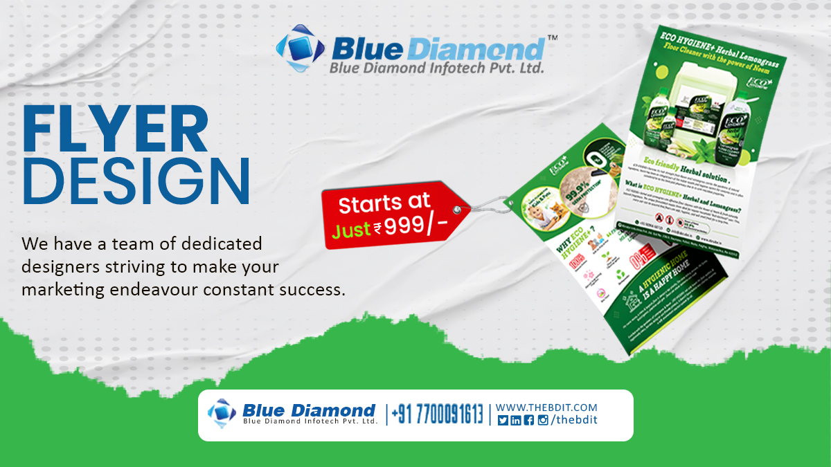 Company Flyer Design
#design #flyerdesign #graphicdesign #creative

𝐑𝐞𝐚𝐜𝐡 𝐔𝐬 :
🌐 : thebdit.in
📧 : info@thebdit.com
☎️ : +917700091613
🗨 : +91 77189 67729 WhatsApp
🏢 : 𝐁𝐥𝐮𝐞 𝐃𝐢𝐚𝐦𝐨𝐧𝐝 𝐈𝐧𝐟𝐨𝐭𝐞𝐜𝐡 𝐏𝐯𝐭. 𝐋𝐭𝐝.