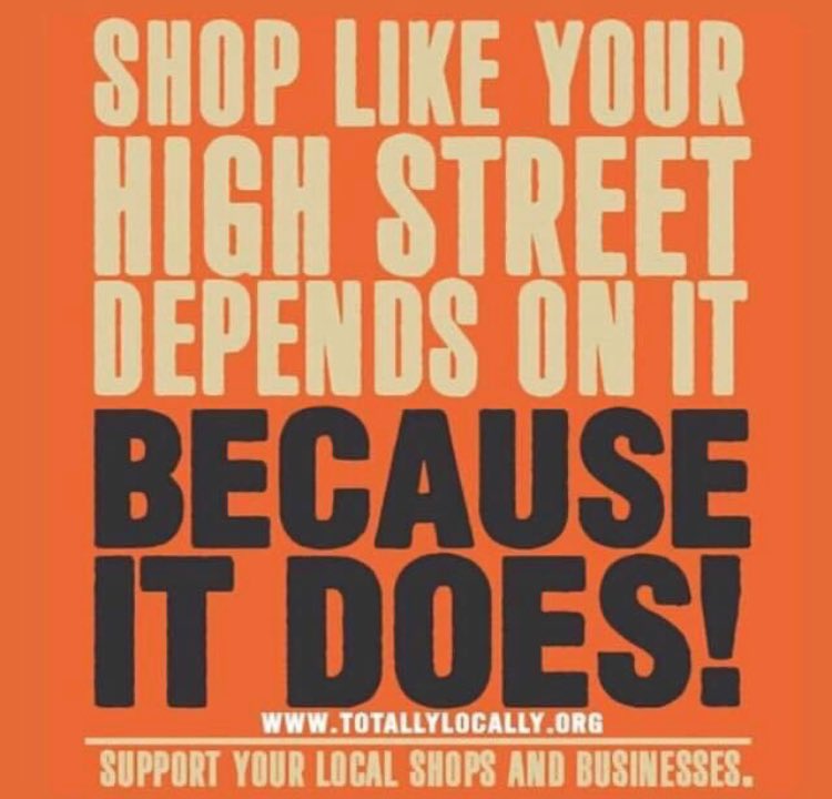 Another beautiful day! A great day to use the wonderful small local businesses around you. They are not wealthy big box stores, they actually NEED your custom to survive. Use them or lose them! It’s down to us 😁#ShopLocal please 🙏