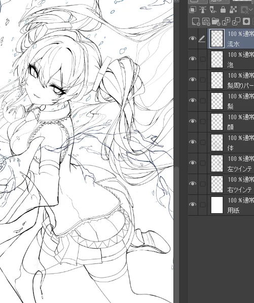 それぞれパーツごとにレイヤー分けされた線画が欲しい場合はこちらから(FANBOX)
https://t.co/6f2fZWIqAC
無料なのでご安心ください 