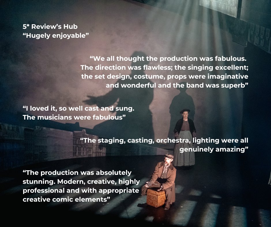 Tonight's your final opportunity to catch 'Sherlock Holmes and The Sign of Four'!

See what audiences and critics have made of the show this week ...

Tickets from £10 (and free for under 18s)

northernoperagroup.co.uk/tickets