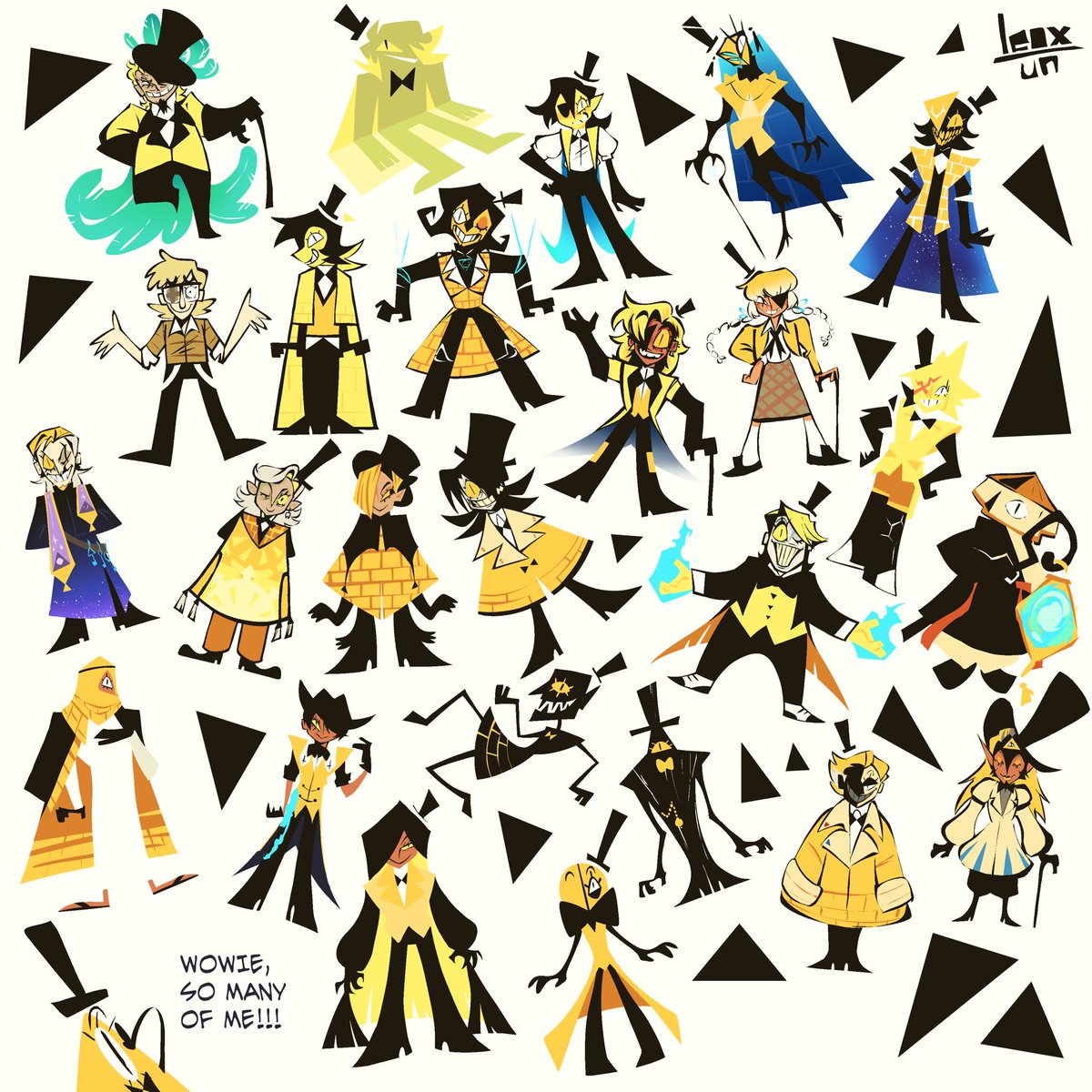 FIRST BATCH DONE. OUGGHHHH. I DID MOST OF THIS IN ONE SITTING GN CHAT
#gravityfalls #BillCipher #BookofBill