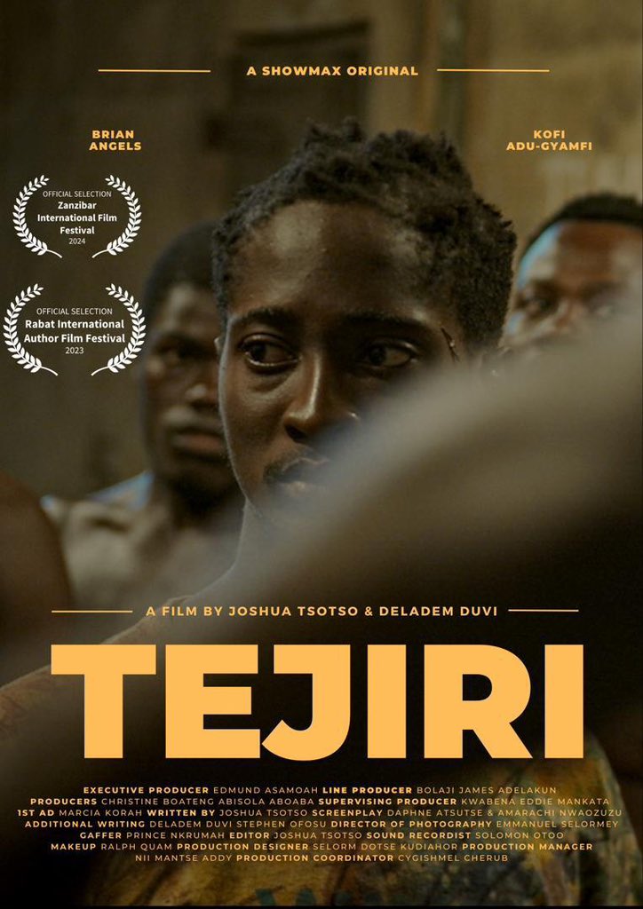 And it’s release day! My film “Tejiri” starts streaming exclusively on Showmax today📍💫

Check it out 🫶🏾🍾🍿