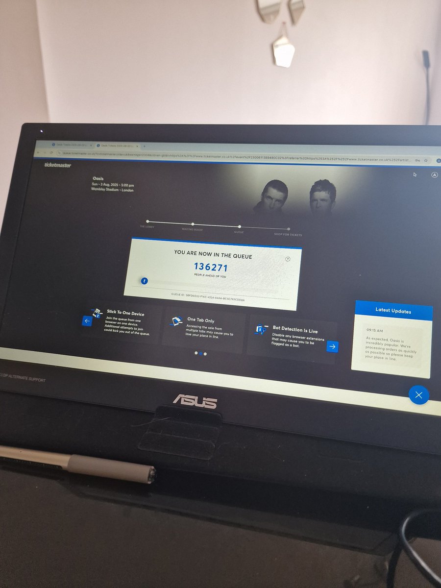 Fucking disgusting. Both are YOUR platforms. You have full control of ALL of the user and tranaction data. How is this acceptable? <a href="/TicketmasterUK/">ticketmasteruk</a> <a href="/viagogo/">viagogo</a>. <a href="/oasis/">Oasis</a> please partner with ANYONE else.