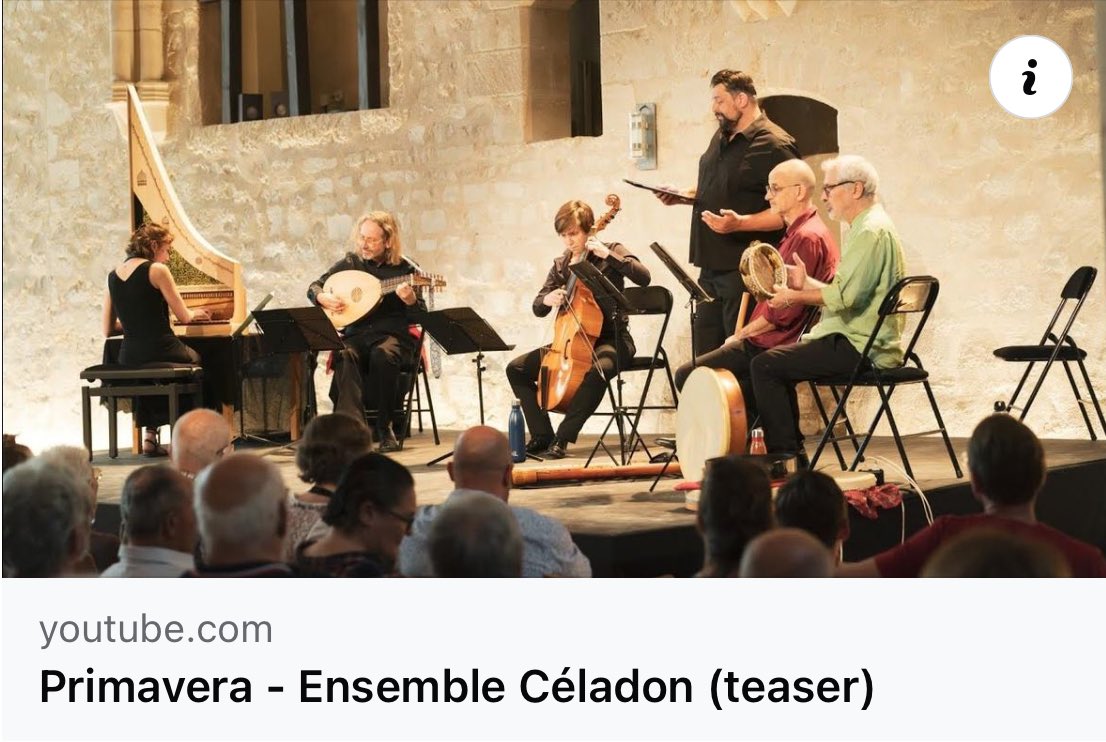 Cette année, nous célébrons notre premier quart de siècle aux sons chatoyants de la Renaissance italienne. Au Musée Gadagne à Lyon le 25 septembre à 19h.
Reservations : billetweb.fr/primavera-dial… 
Teaser : youtu.be/lLUyUAT56_0?si…