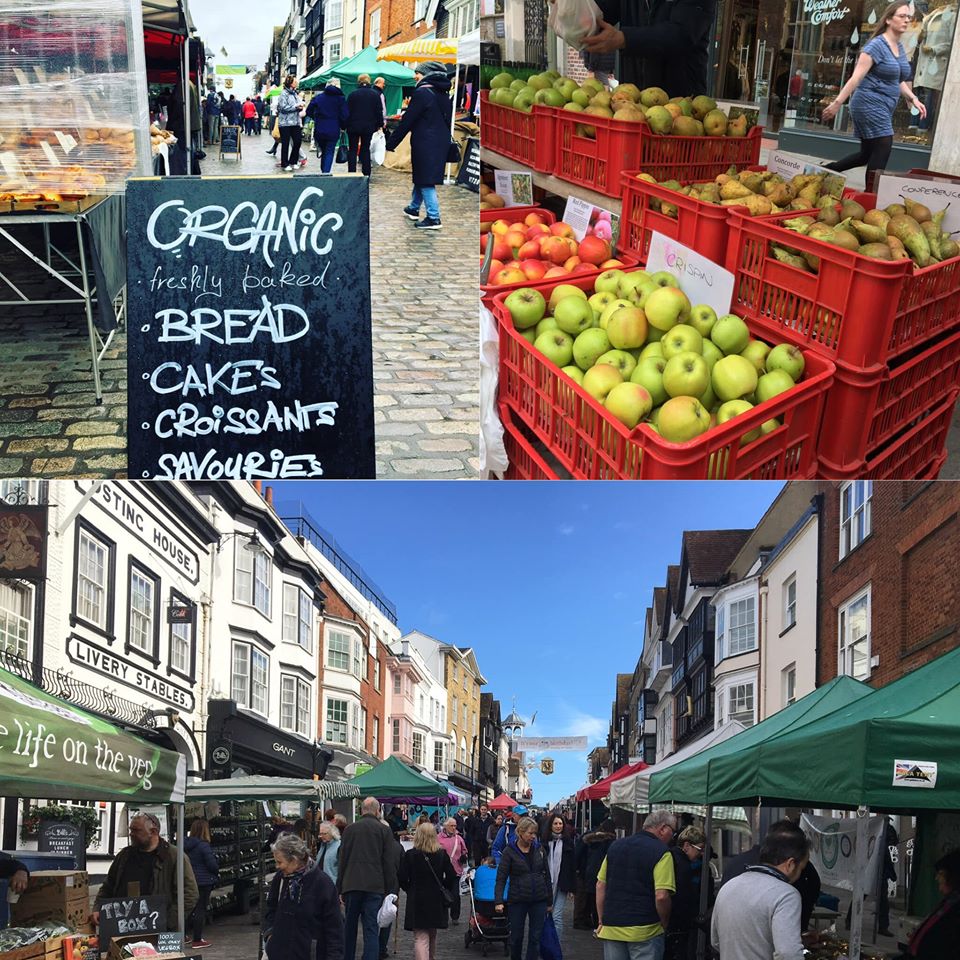 Guildford Farmers' Market returns to Guildford High Street on Tuesday 3rd September!