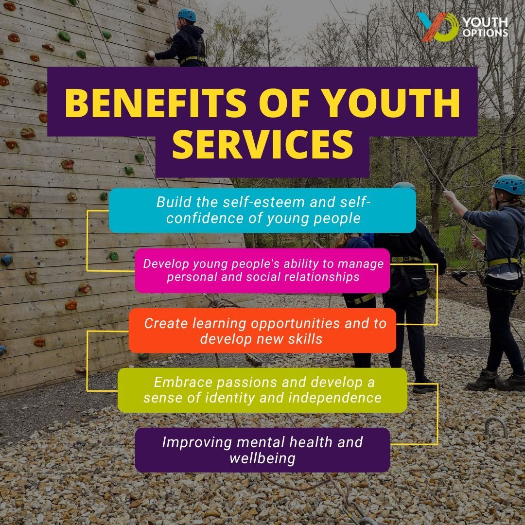 We sometimes get asked ''why youth work?''. Well, here are just some of the reasons 👇 

At Youth Options, we believe every child and young person deserves the opportunity to realise their potential, no matter their life circumstances 💙  

youthoptions.org.uk/about-us/our-m…