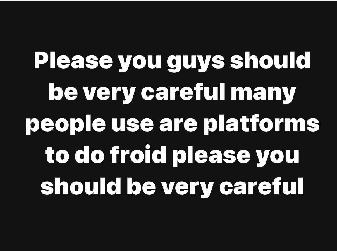 MASTER_JAMES01's tweet photo. PLS MY BROTHERS AND SISTERS BE VERY CAREFUL OUT THERE KNOW THIS THE GREAT ILLUMINATI 🔺 BROTHERHOOD WOULD ASKED YOU TOO PAY MONEY TOO BECOME PART OF THE GREAT ILLUMINATI BROTHERHOOD FAMILY 🔺🤟 HAIL THE LIGHT 💡 https://t.co/VlQvVov8j9