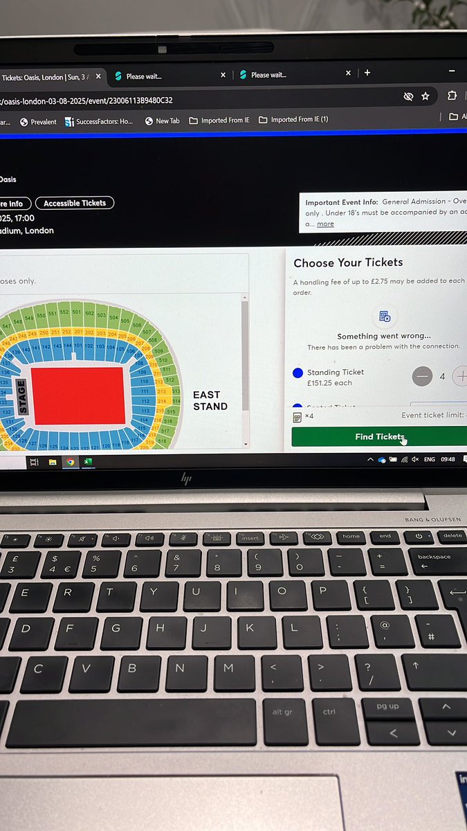 sarrals's tweet photo. Is this broken @TicketmasterUK #ticketmasteruk https://t.co/1Oc5jpvfB1