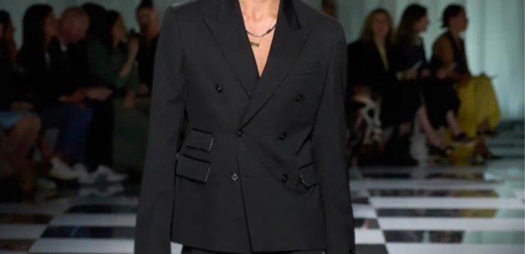 ㅤ

The blazer, with its sharp shoulders and impeccable tailoring, moved with him, accentuating his figure while maintaining its structured elegance. 

ㅤ
