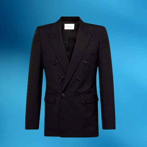 ㅤ

His walk was smooth and deliberate, each step perfectly synchronized with the beat. The polished floor reflected the lights, creating a striking contrast with the deep black of his 𝐝𝐨𝐮𝐛𝐥𝐞-𝐛𝐫𝐞𝐚𝐬𝐭𝐞𝐝 𝐰𝐨𝐨𝐥 𝐛𝐥𝐚𝐳𝐞𝐫. 

ㅤ