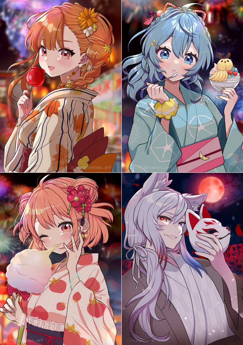 浴衣リメイク見てくれて 有難うございました(ᐡㆆ⩊ㆆกᐡ) 来月は