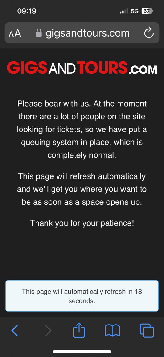 Has anyone actually bought a ticket from Gigs and Tours yet? Or is this someone’s idea of funny ? #Oasis25