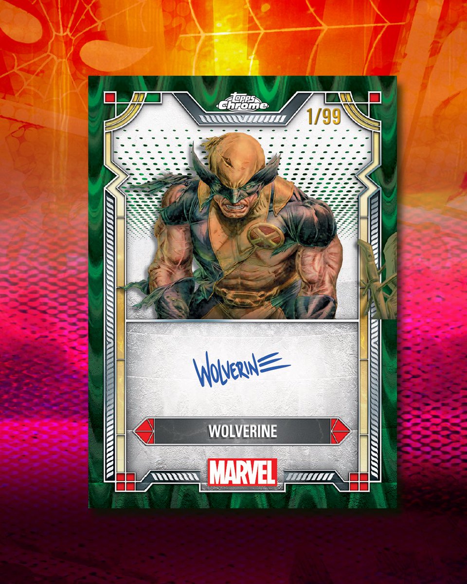 Topps_UK's tweet photo. ✍️ Here are some of the “Marvel Character Autographs” to look out for in Topps Marvel Chrome! Whose do you think is the best?

Entries open until 12pm ⏳

https://t.co/PsBaVrbiAU https://t.co/jwc1GCiVrt