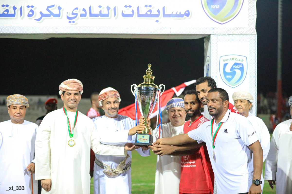 يتقدم مجلس إدارة الفريق بخالص الشكر والتقدير إلى سعادة الشيخ / يحي بن زايد آل عبدالسلام عضو مجلس الشورى وذلك لرعايته المباراة النهائية لدوري الدرجة الأولى لعام 2024م والذي توج الفريق بالبطولة .