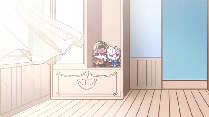 第二の母であるマリンにお別れを告げる湊あくあ#あくあーと#マリンのお宝 