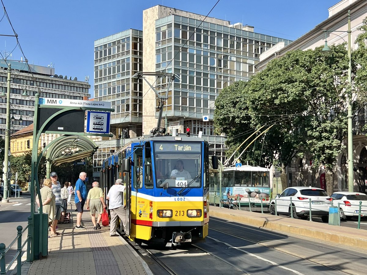 tramathon's tweet image. Of course there are still #Tatra #trams on the city routes 2/3/4 beside the ‚new‘ #PESA trams on route 2