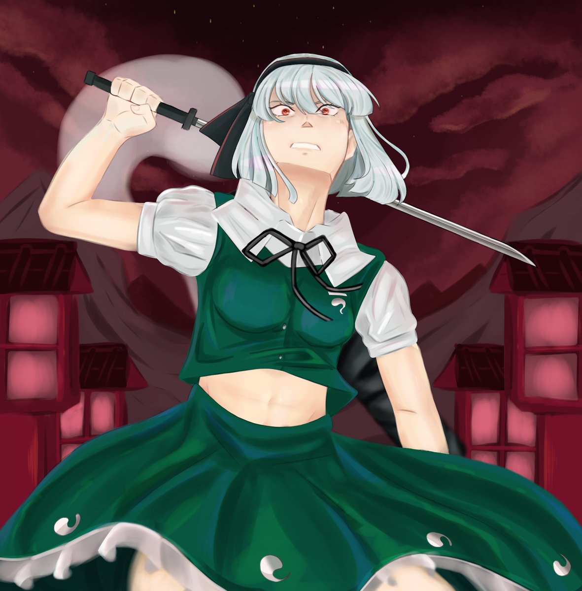 sonderous_'s tweet photo. #touhou Youmu Konpaku 🗡️ https://t.co/RmZUxhNITN