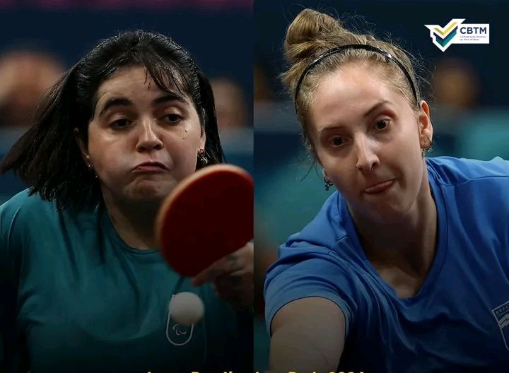 🥉🥉🥉🥉🥉🥉🥉🥉🥉
É BRONZEEEEEEEEEEE

Bruna Alexandre e Danielle Rauen

Tenis de mesa duplas 🏓🏓

Paralimpíadas #Paris2024 
#ParalympicGames #Paralympics