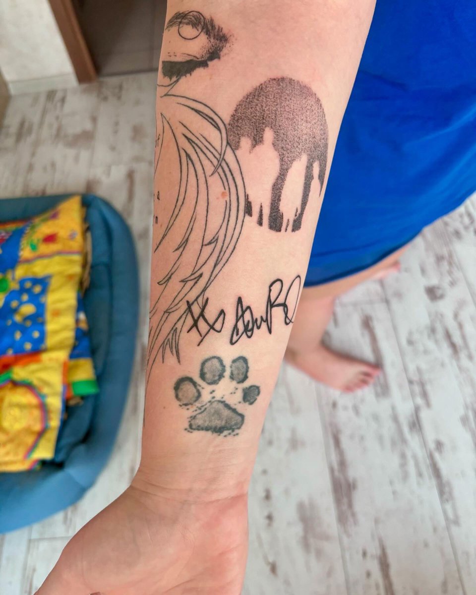 Tattoo finished ❤️
<a href="/Imaginedragons/">Imagine Dragons</a> <a href="/WayneSermon/">Wayne Sermon</a> <a href="/DanielPlatzman/">Daniel Platzman</a> <a href="/benamckee/">Benamckee</a> <a href="/DanReynolds/">Dan Reynolds</a> 
Your life is always worth living Xx Dan Reynolds