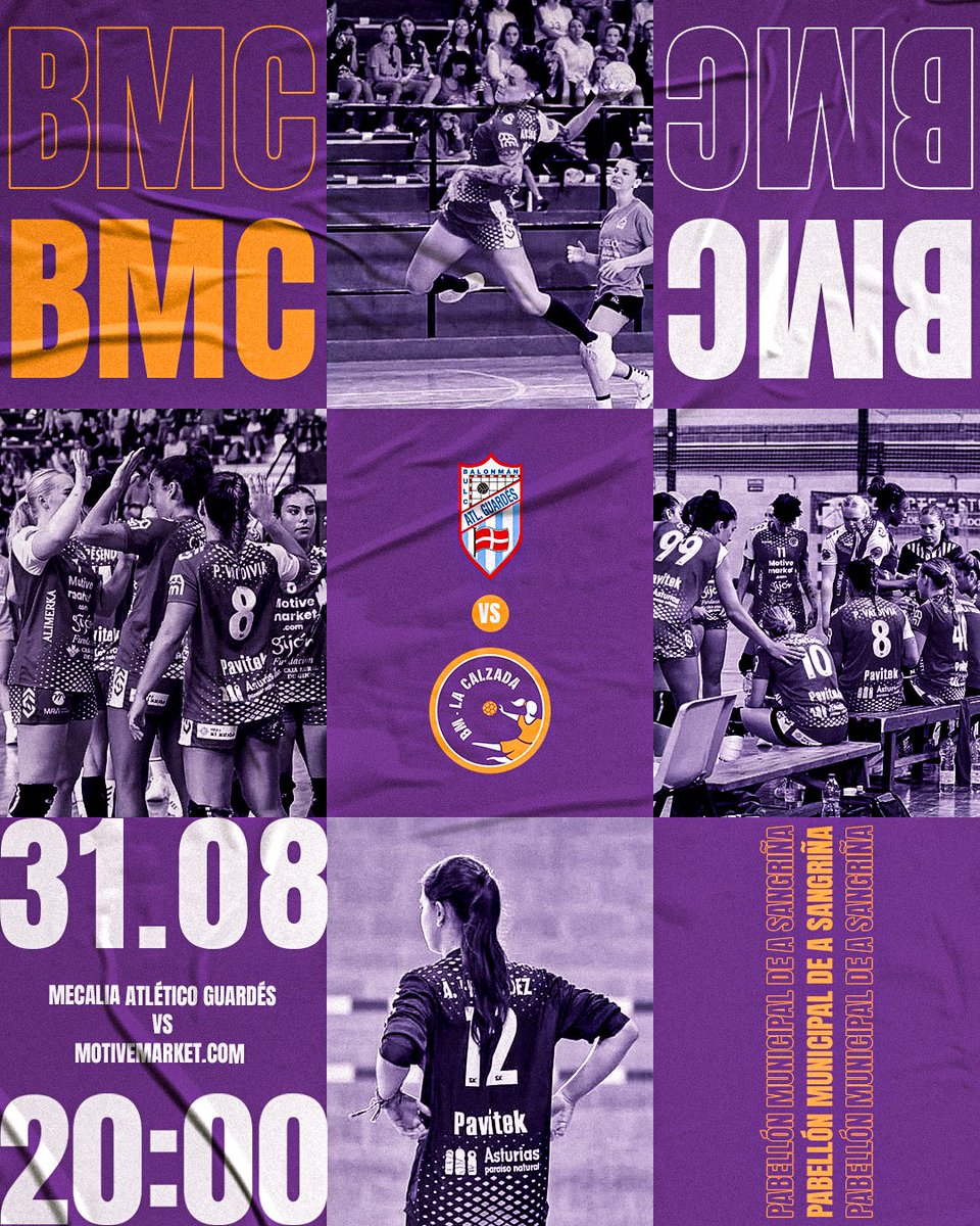 🔥 𝐇𝐨𝐲 𝐚𝐫𝐫𝐚𝐧𝐜𝐚𝐦𝐨𝐬 𝐞𝐧 𝐥𝐚 𝐋𝐢𝐠𝐚  <a href="/IberdrolaDHF/">Liga Guerreras Iberdrola</a> 

🆚 @Atlguardes_ofic 

🏟️ Pabellón A Sangriña

🕗 20:00

#SomosCalzada #LigaGuerrerasIberdrola #SheLovesHanball