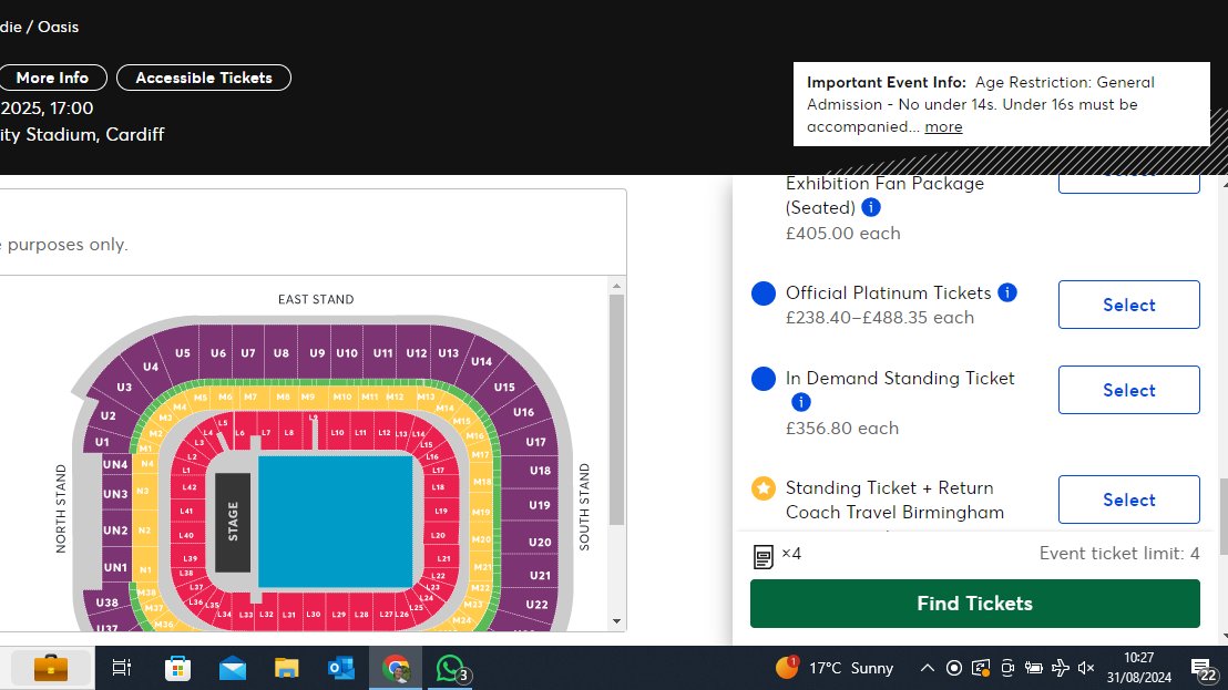 tomjshort's tweet photo. #GREEDY scumbags! @oasis @TicketmasterUK You FINALLY get in to buy #tickets, and guess what? No general sale—just overpriced "in demand" tickets! This tour's all about CASH, not #FANS! @NoelGallagher @liamgallagher claim to hate touts? THEY'RE WORSE THAN THEM! #Scam https://t.co/kgfPML7gZi