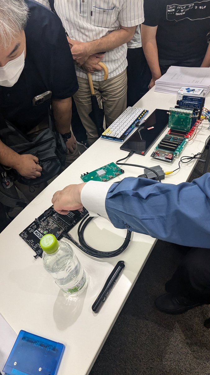 FF14_hando's tweet image. #DEVCON7
最後西さんのお隣に陣取りましたw