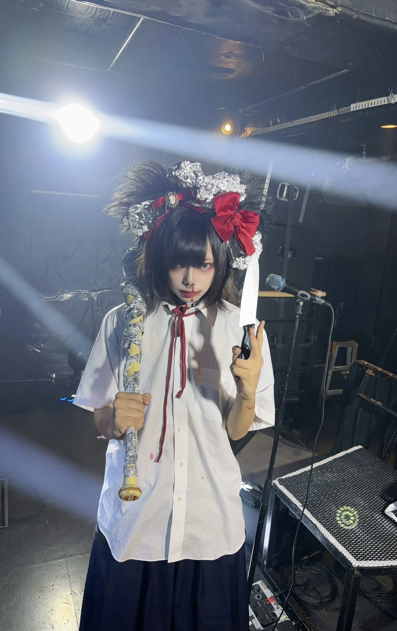 鮮血A子ちゃん ひろくん11枚 伐(まみれた)×Kōji(我楽多)×滅多刺しひろくん(鮮血A子ちゃん