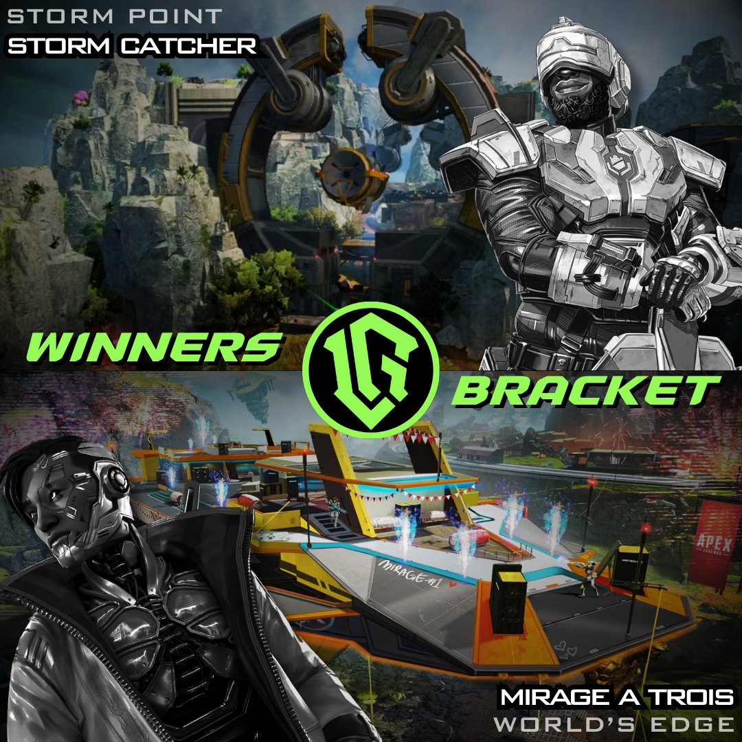 It's almost time! ⚔️
Less than 3 hours to go for our Winners Bracket series at the #ALGS Split 2 Playoffs ⏰
DROP SPOTS ✈️
Storm Point: Storm Catcher 🌄
World's Edge: Mirage A Trois 🌋