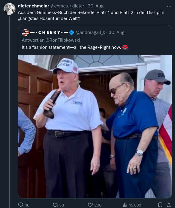 HerrKarl6's tweet photo. Sie erkennen nicht mal einen schlechten Fake. 😰
Ich mein, der Chmelar ist halt auch schon fast 70 - man sollte auf die alten Menschen nicht vergessen, die sind solchen Fakes ja vollkommen hilflos ausgeliefert.
#deepfakes #fakenews #greise https://t.co/Z0PIS7X8Ol
